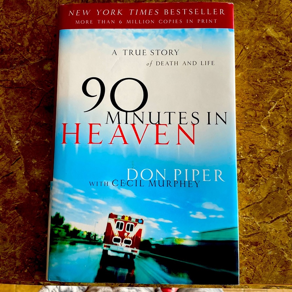 90 Minutes in Heaven Hardcover book